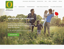 Tablet Screenshot of oekogeno.de